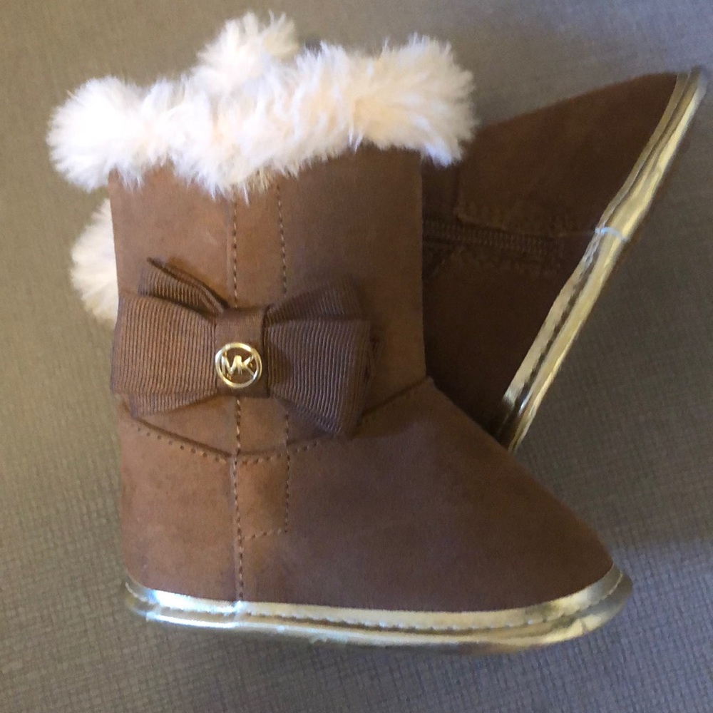 Brand New Michael Kors Baby Boots!